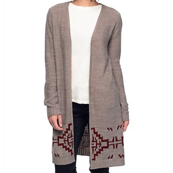 Trillium Camille Tribal Cardigan - Picture 1 of 4